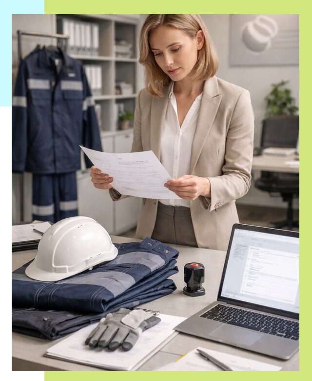 Сертификация спецодежды в Новоалтайске от 7157 р. | Алешин-Нвл