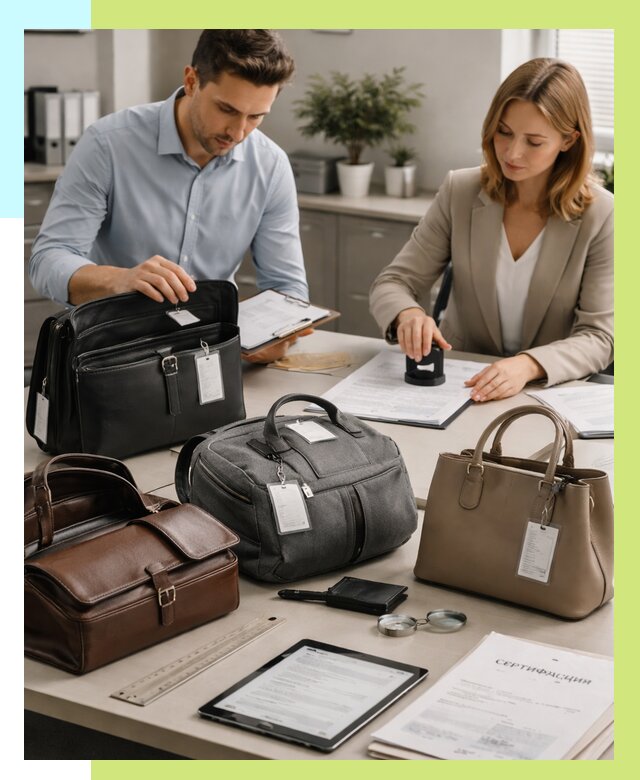 Сертификация сумок в Новоалтайске от 7668 руб. | Алешин-Нвл