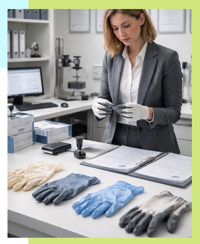 Сертификация перчаток в Новоалтайске от 8690 р. | Алешин-Нвл