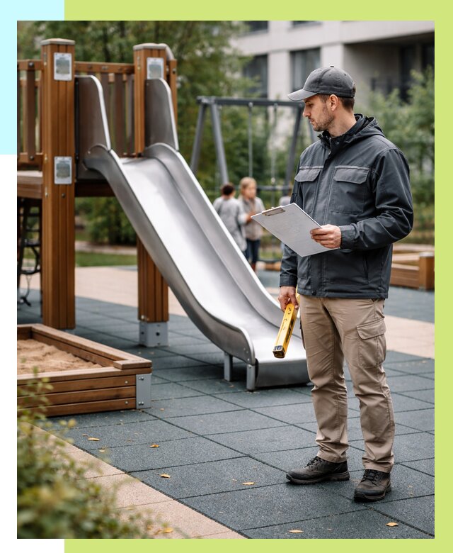 Сертификация детских площадок в Новоалтайске от 25560 р. | Алешин-Нвл