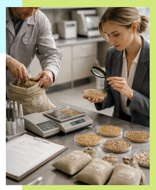 Сертификация зерна в Новоалтайске по цене от 15336 р. | Алешин-Нвл