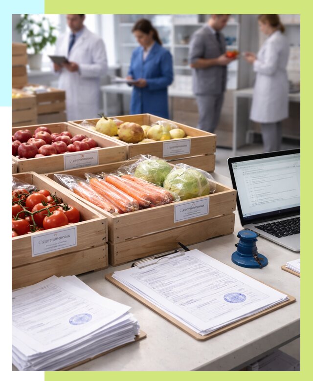 Сертификация овощей и фруктов в Новоалтайске от 8690 р. | Алешин-Нвл