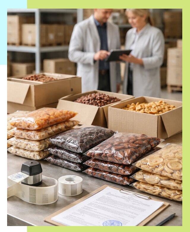 Сертификация сухофруктов в Новоалтайске от 12269 р. | Алешин-Нвл под ключ