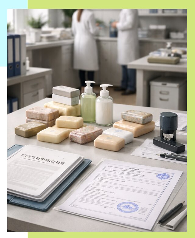 Сертификация мыла и сертификат на мыло в Новоалтайске от 12269 | Алешин-Нвл