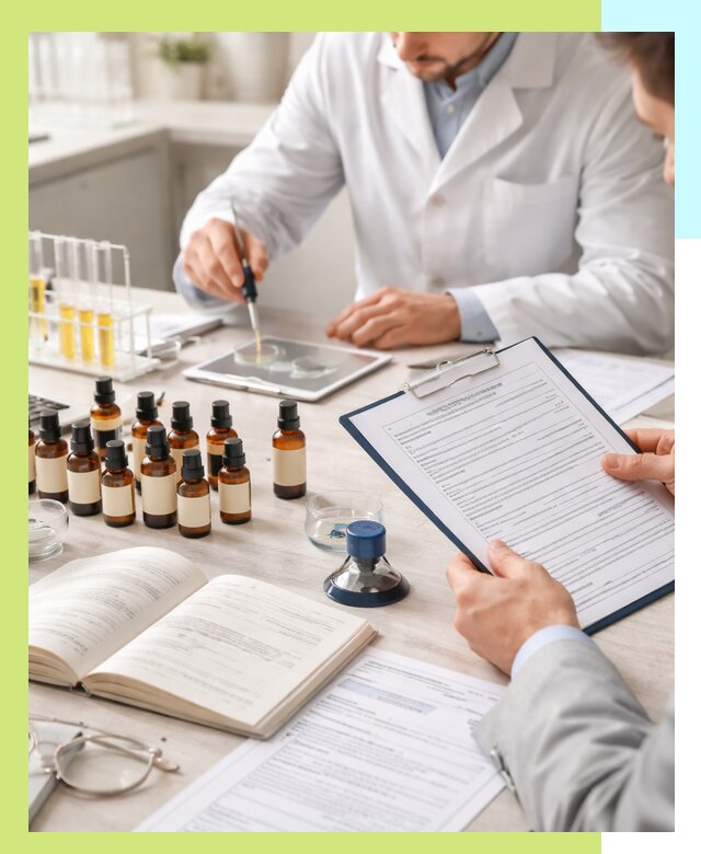 Сертификация эфирных масел и документация качества в Новоалтайске