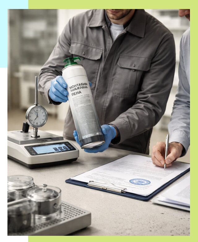 Сертификация монтажной пены в Новоалтайске от 15336 р. | Алешин-Нвл