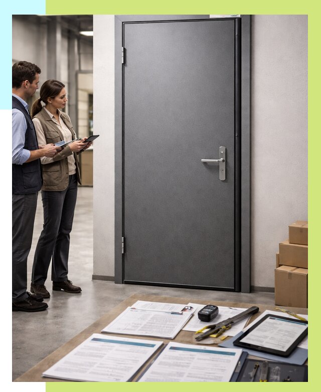 Сертификация противопожарных дверей в Новоалтайске от 9202 р. | Алешин-Нвл