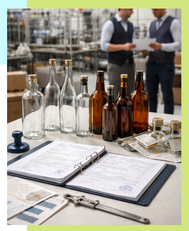 Сертификация стеклянных бутылок в Новоалтайске от 25560 р. | Алешин-Нвл