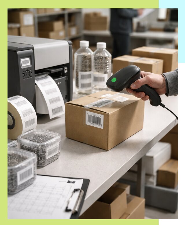 Штрихкодирование продукции и маркировка для продажи в Новоалтайске