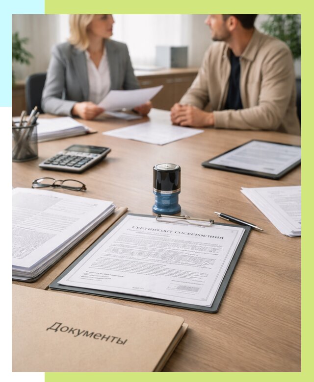 Сертификат соответствия на продукцию в Новоалтайске от 15336 р.|Алешин-Нвл