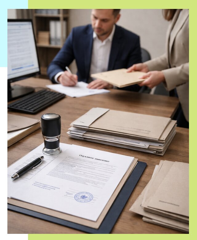 Отказное письмо для таможни в Новоалтайске от 3067 р, Алешин-Нвл