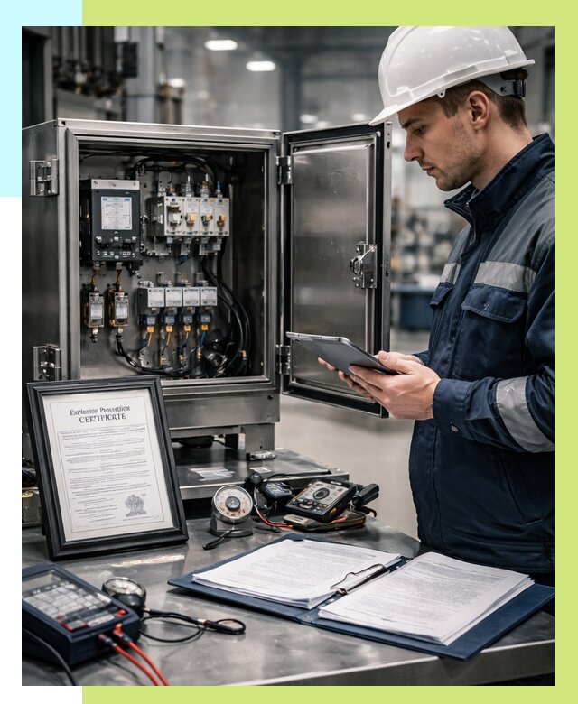 Сертификат взрывозащиты в Новоалтайске от 46008 р. | Алешин-Нвл