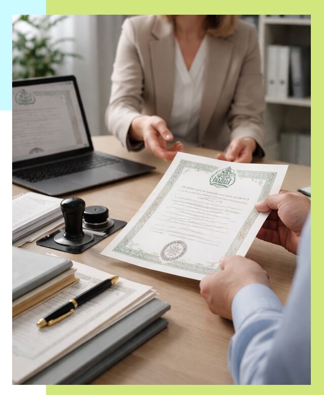 Халяль сертификат в Новоалтайске, получить от 15336 р. | Алешин-Нвл