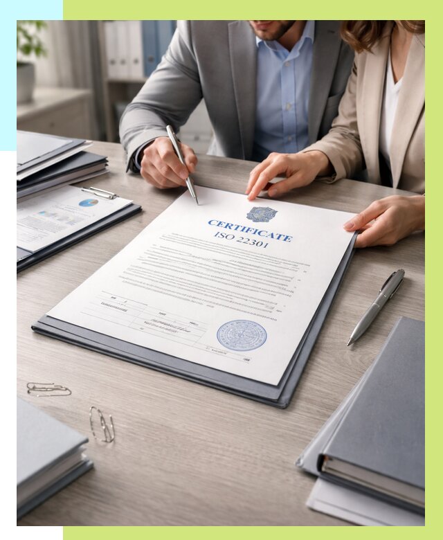 Сертификат ISO 22301 в Новоалтайске от 46008 р. | Алешин-Нвл срочно