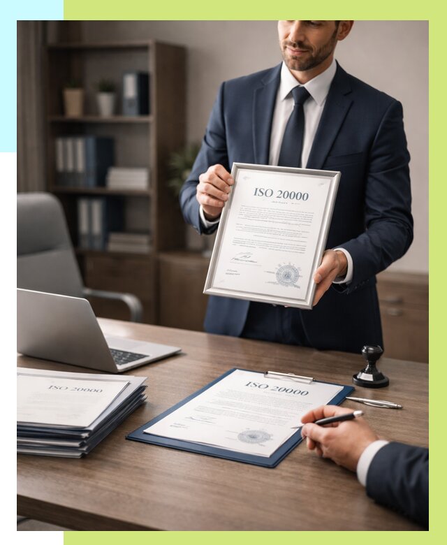 Сертификат ISO 20000 в Новоалтайске под ключ от 122688 р., Алешин-Нвл