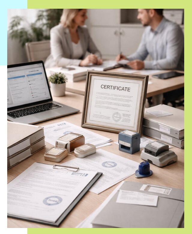 Сертификация компании в Новоалтайске от 46008 р. | Алешин-Нвл — заказ